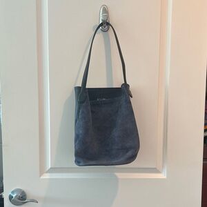 J. Crew Berkeley Bucket Bag Leather and Suede